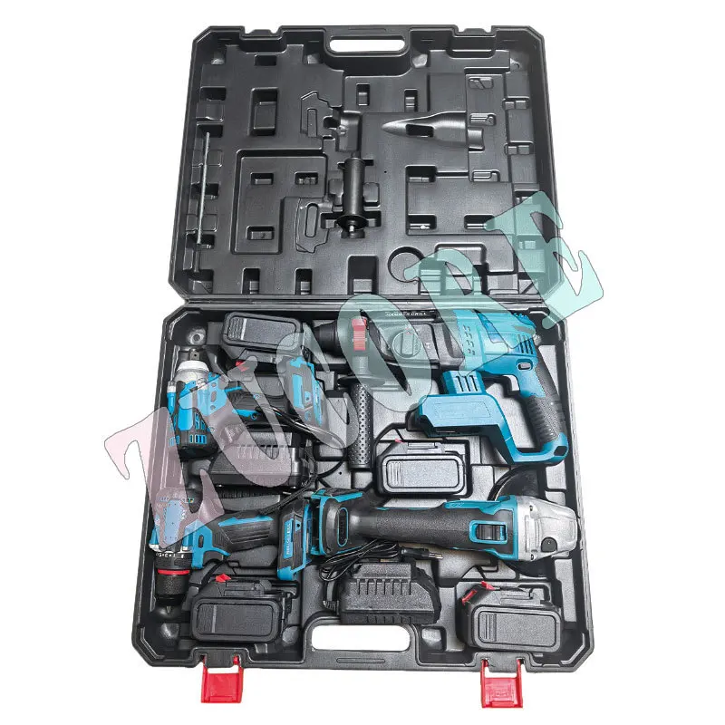 Power Drills Power Tools Drilling Machines Impact Wrench Angle Grinder Electrical Tools Cordless Battery Tool Set