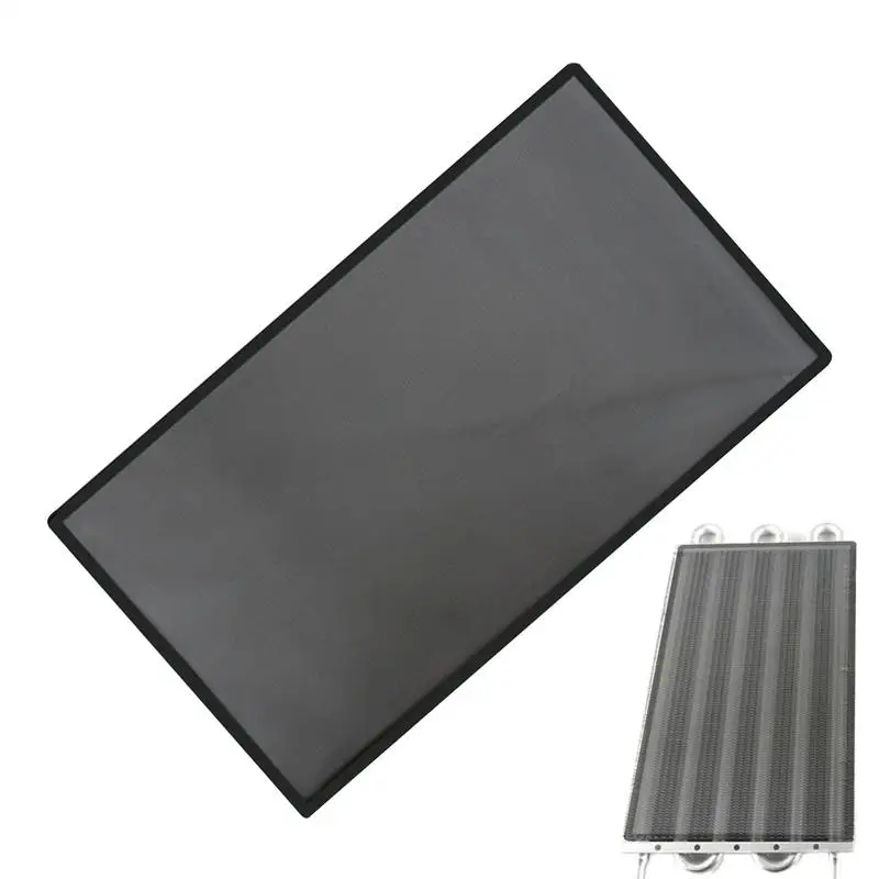 شبكة شواء السيارة شبكة حماية السيارة 27.6 × 19.7 بوصة غطاء محرك السيارة تنفيس أجزاء تعديل الشاشة الواقية لشاحنات فتح المركبات