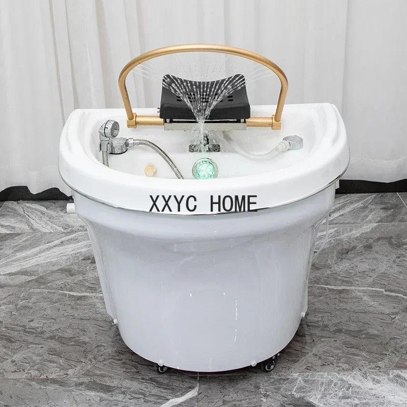 

Красота Специальный резервуар для хранения воды Подвижная головка Терапия Шампунь Бассейн Циркуляция воды Фумигация Шампунь для волос