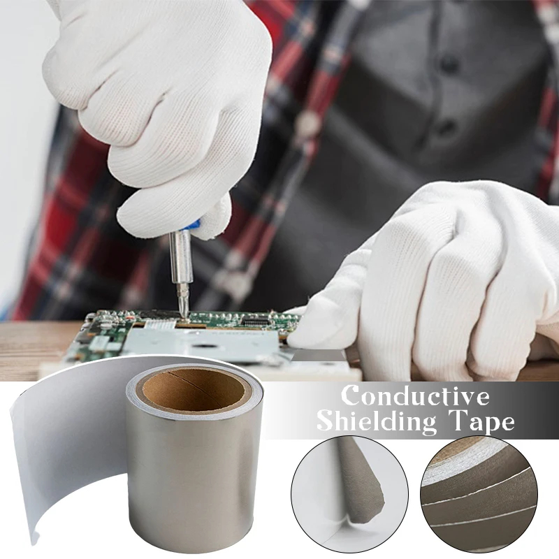 

33 Meter Conductive Tape Shielding Anti-interference Electromagnetic Wave Butto N Repair Remote Control Adhesive Tape