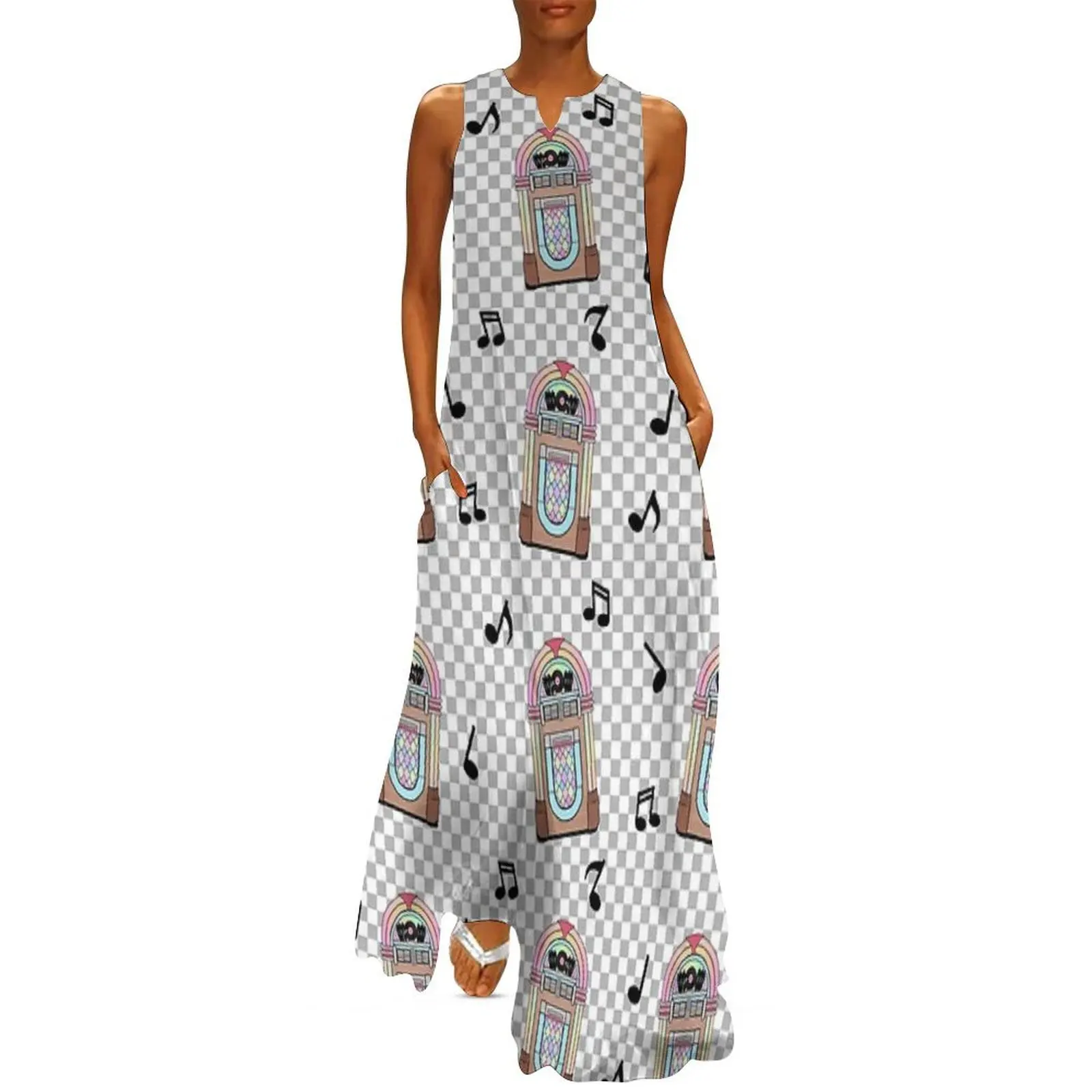 

Jukebox Music Player Long Dress luxury dresses Woman fashion dresses for womens 2025