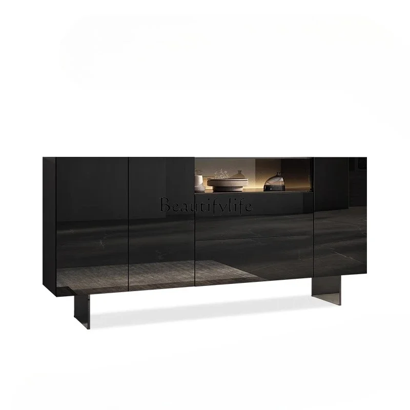 

LJYItalian light luxury high-end porch cabinet modern simple acrylic dining side cabinet