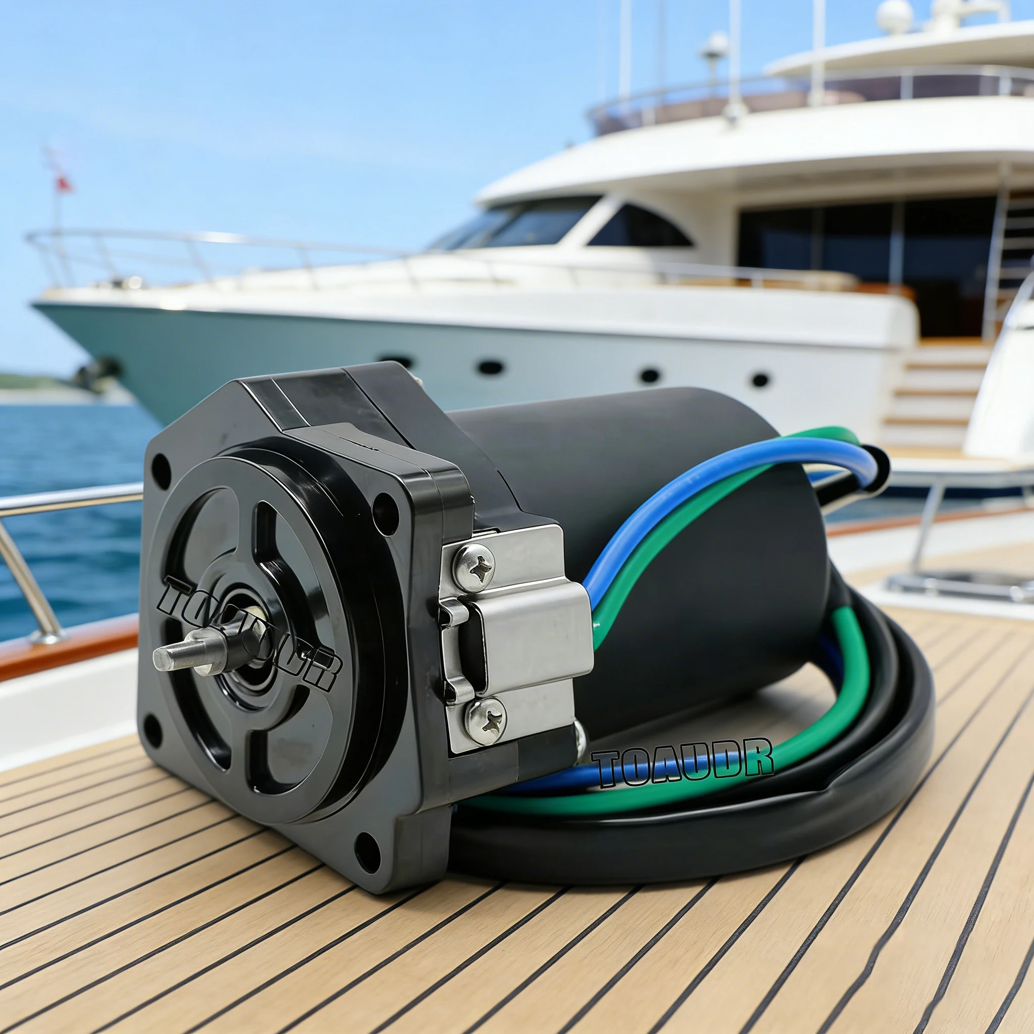 

Мотор подруливающего механизма 6D8-43880 для лодочных двигателей Yamaha 4-тактных F75 F80 F90 F100 (номера деталей: 6D8-43880-00, 6D8-43880-01)