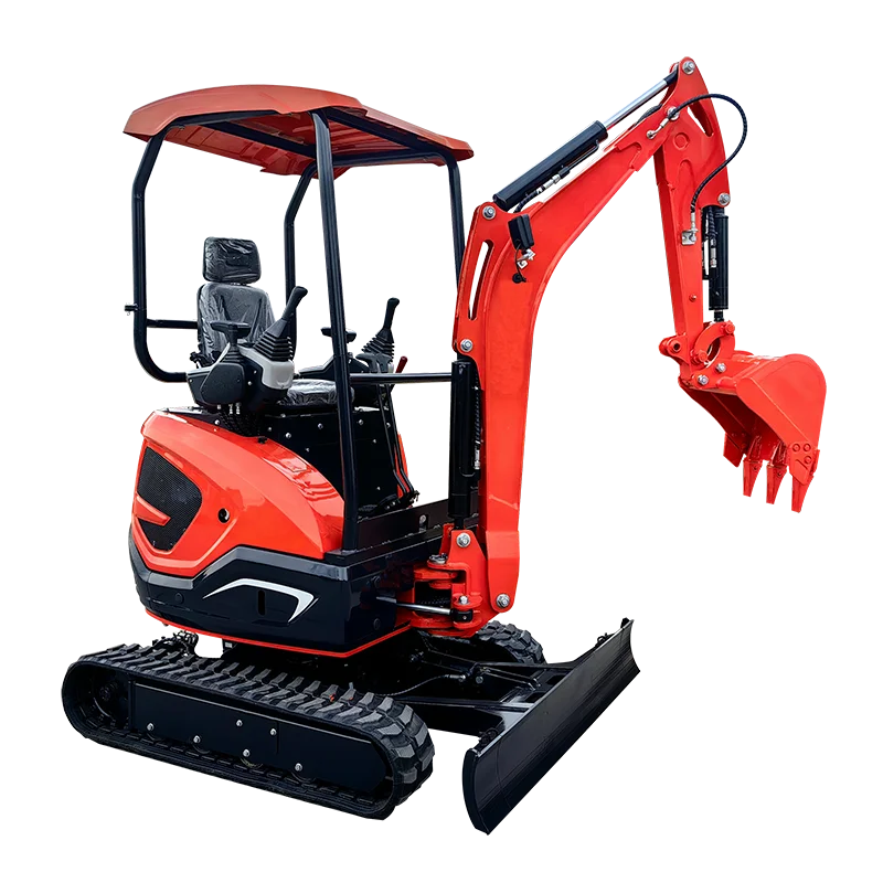 Imagem -02 - Mini Escavadeira de Construção com Motor Diesel Micro Digger para Trator Agrícola Doméstico 1ton Fábrica Personalizada