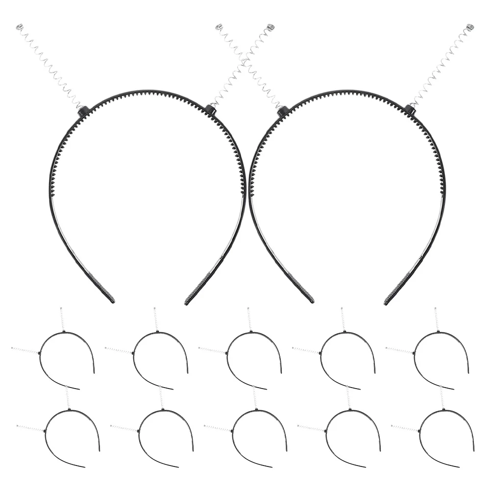 

12Pcs Spring Headband DIY Hair Hoop Hairband Making Kit Handmade Hair Accessories Party Costume for Women Girls