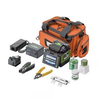 KomShine EX39 Fiber Fusion Splicer Machine FTTH Splicing Device With Tool Kits Bag