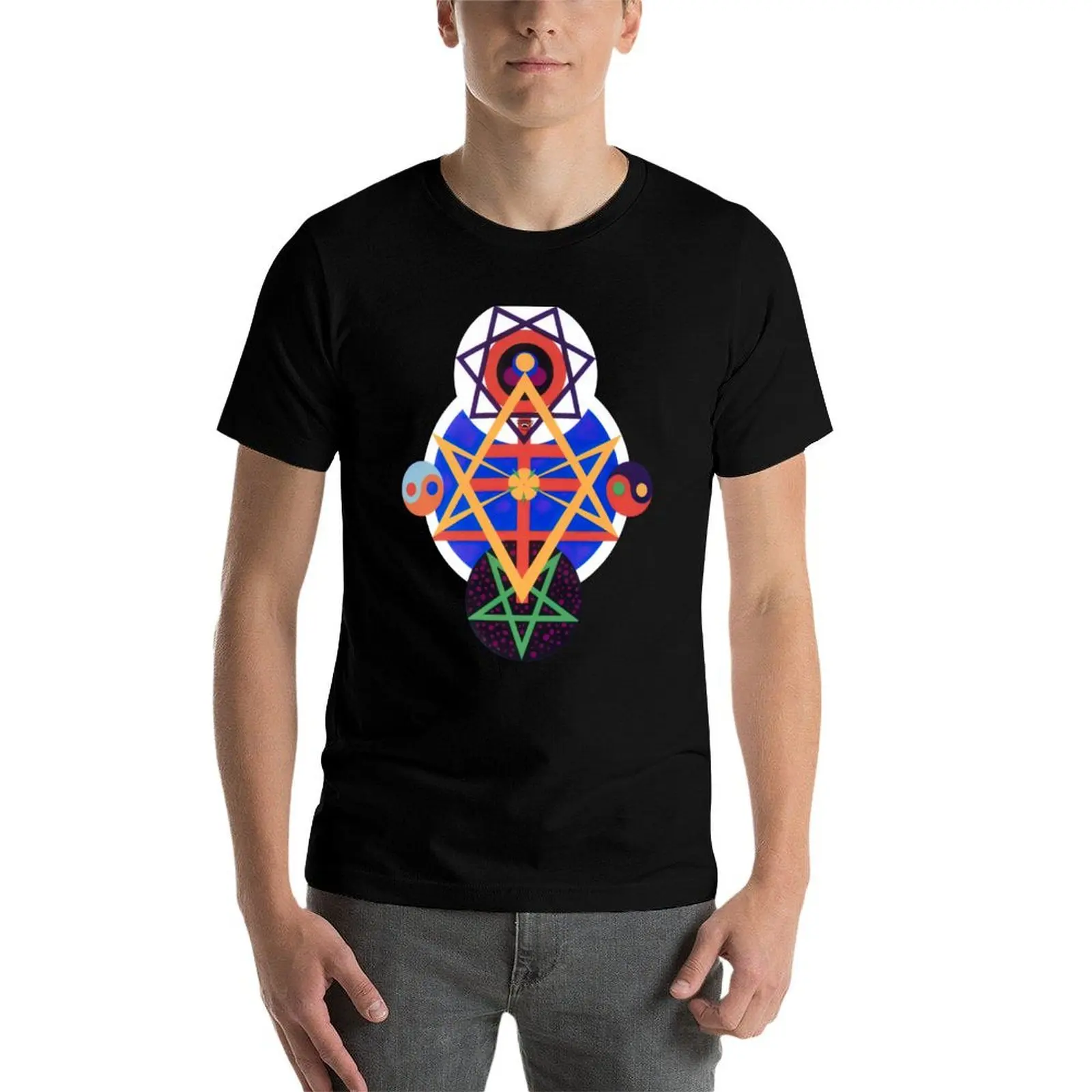 

Aleister Crowley Art T-Shirt t shirts for man cotton soft man t shirts for men casual t shirts for man cotton funny T-Shirt