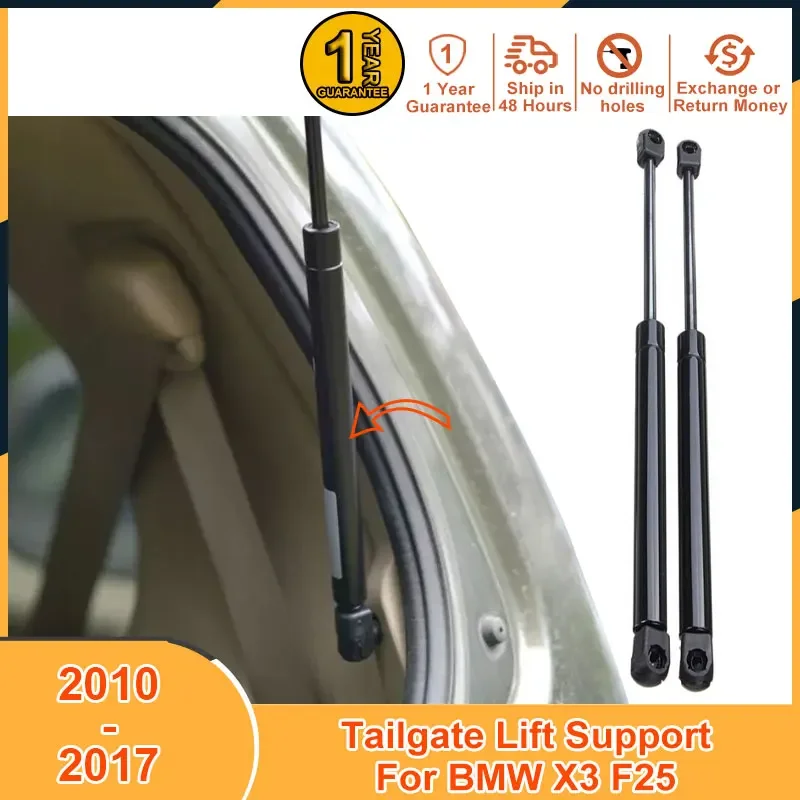 2010-2017 Tailgate Lift Support For BMW X3 F25 2011 2012 2013 2014 2015 2016 2017 Accessories Strut Bars Damper Shock Absorber