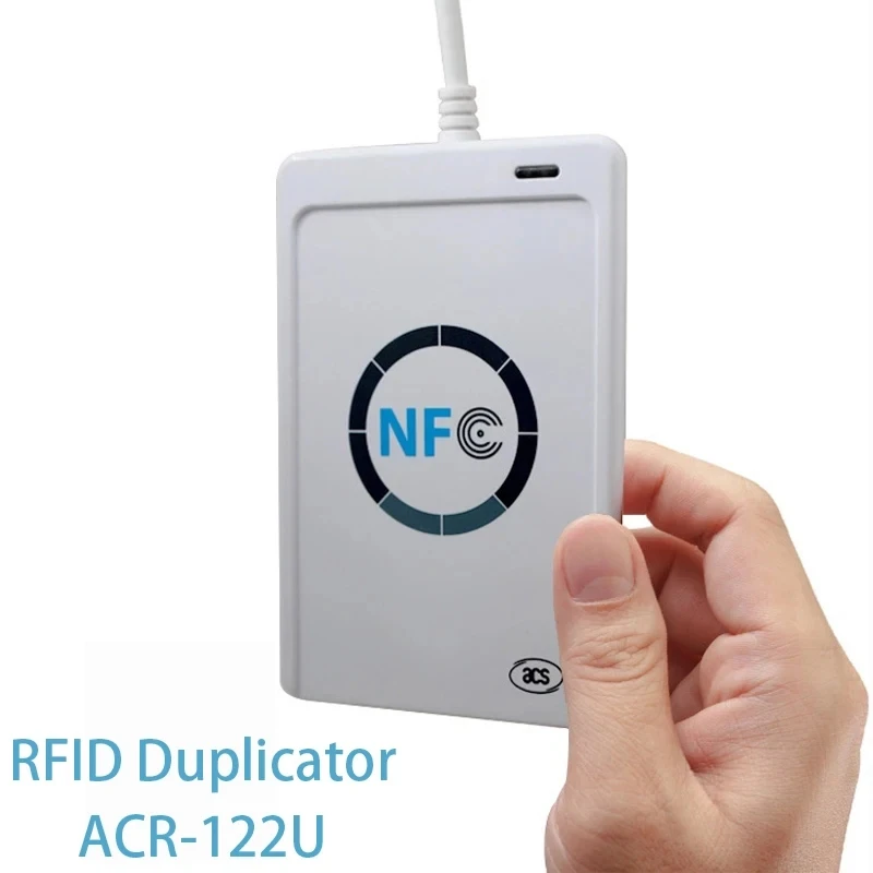 USB استنساخ ناسخة ACR122U IC UID بطاقة الناسخ تتفاعل التشفير فك قارئ 13.56Mhz NFC شريحة ذكية العلامة الكاتب ISO14443