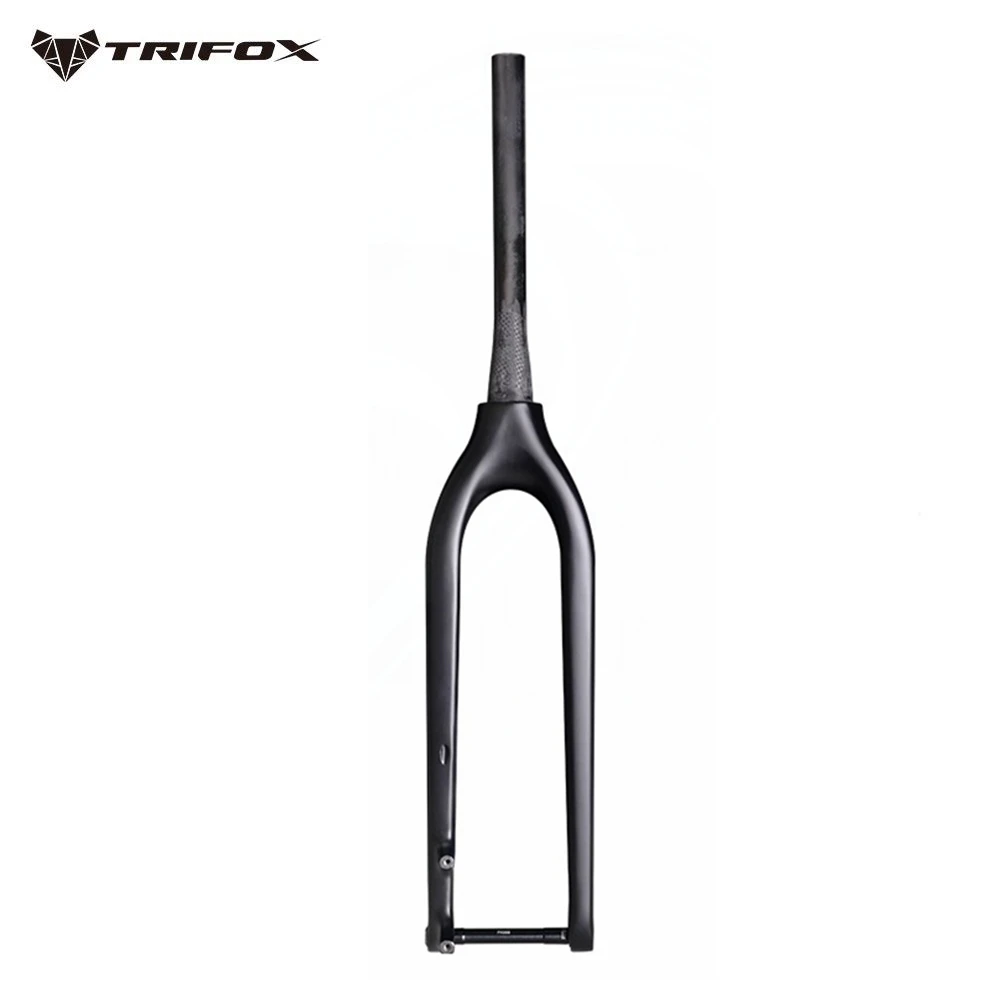 TRIFOX Full Carbon MTB Boost Fork 110*15mm 29er Disc Brake Tapered 1-1/8 to1-1/2 Mountain Bike Front Fork TMK200