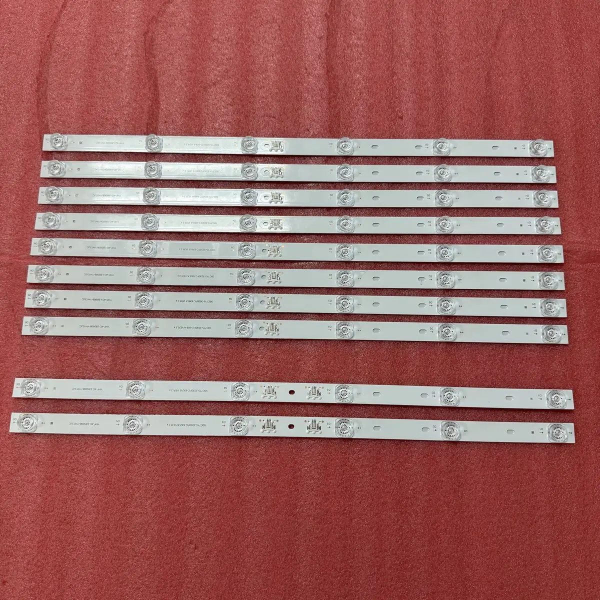 

LED Backlight Strip 6LED Blue light For TCL 50QLED800 50C715 50C711 50C715 50C716 LX20200309 4CLB5006YH16J