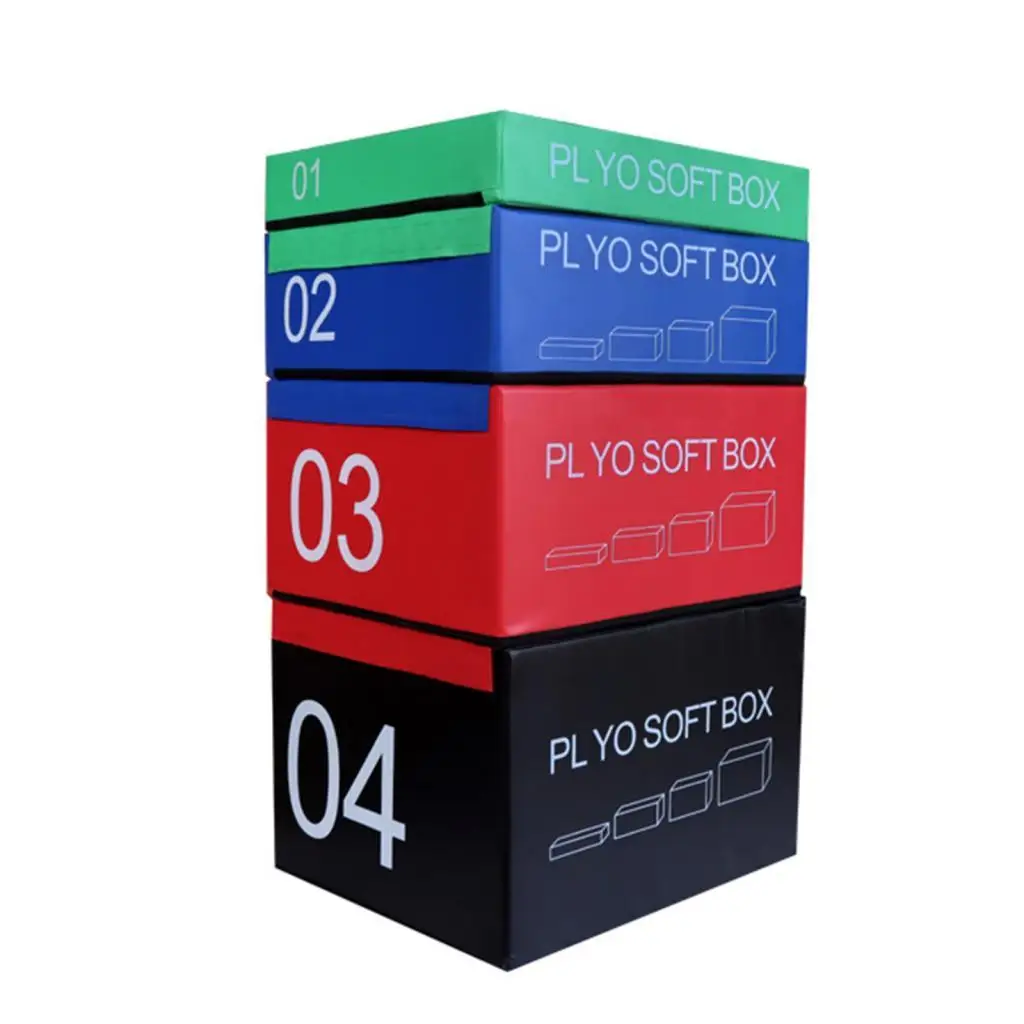 High Elastic Foam Plyometric Step Up Box Physical Training Equipment for Children Exercise Routine