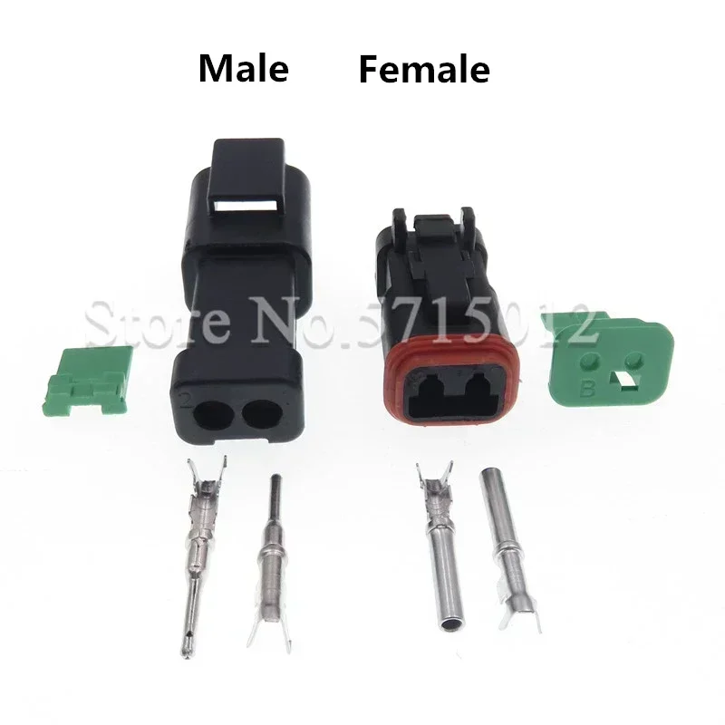 2 Hole Deutsch DT04-2P-E005 DT06-2S-EP06 Waterproof Female Male Automotive Connector Car Plug For Mazda