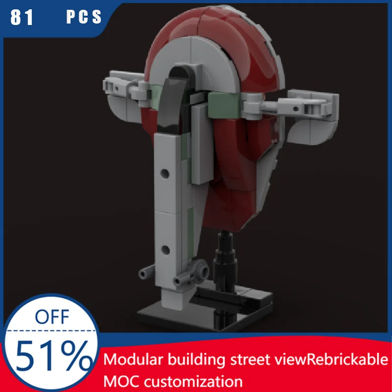 

81 детали Star Battle Series MOC, креативный мини-ваглет, строительные блоки, кирпичи, модель в сборе, игрушка для детей, подарки на день рождения