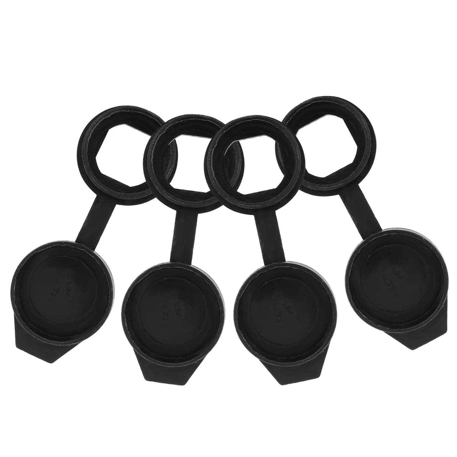 

Turn Tongue Lock Cover Cabinet Plastic Adjustable Garbage Can Lid Locks Security Strap