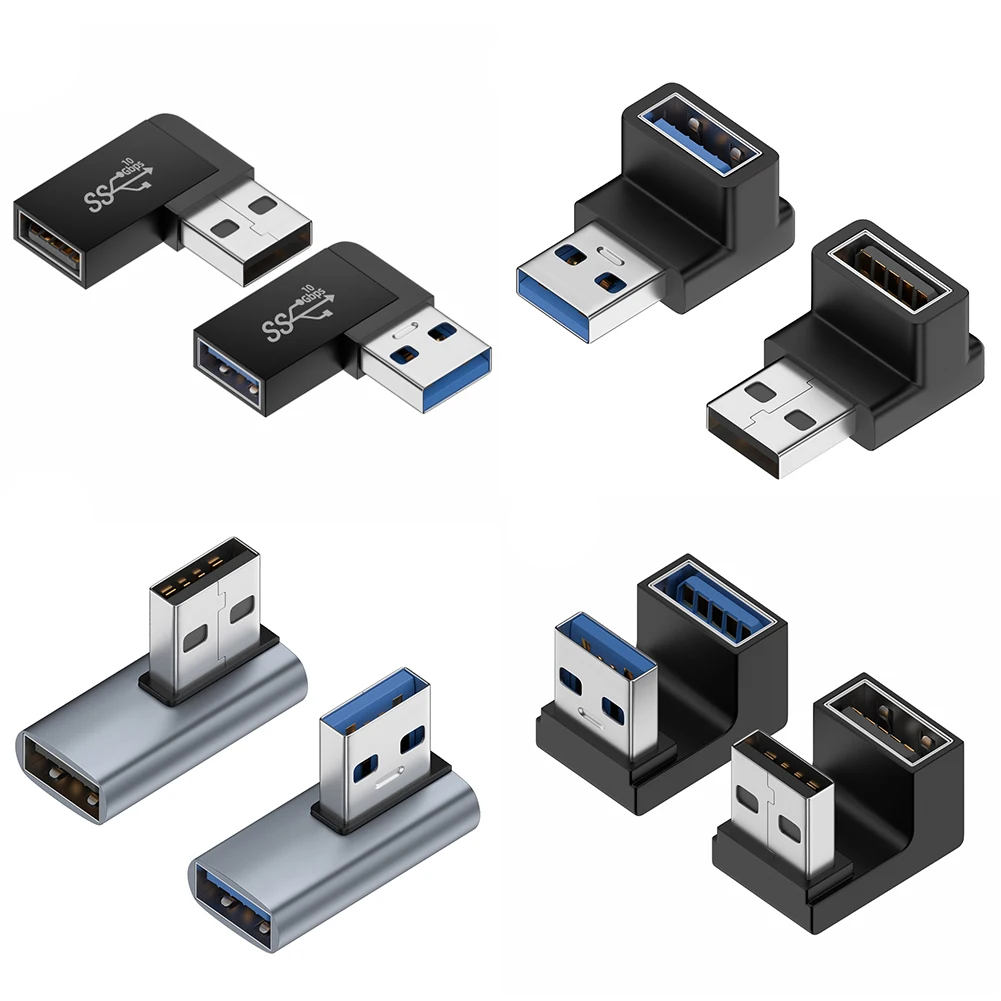 OTG Type C Adapter USB C Male to Type C Female Connector OTG Converter UsbC Charging Splitter Male Female Adapters for Macbook