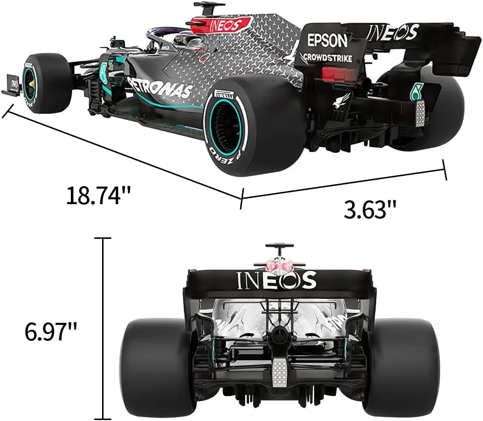 RC Car Toys 1/12 Mercedes-AMG F1 W11 EQ Performance Team Racing Formula Cars Model Toy Collection Gift Drift Lewis Hamilton#44