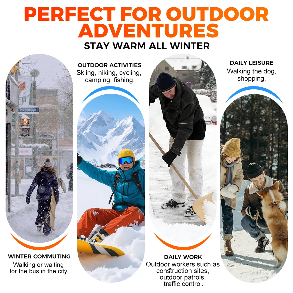TODWARM Heated Jacket 26 Areas Winter Men\'s Women\'s Motorcycle Jacket USB Electric Heating Jacket Heated Vest Moto Thermal Cloth