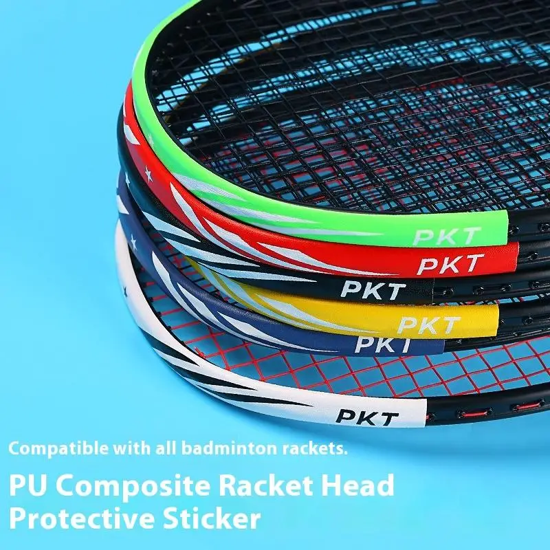 

1/5Pcs Badminton Racket Protection Tape Self Adhesive Protective Strip Racquet Head Guard For Sport Badminton Accessories