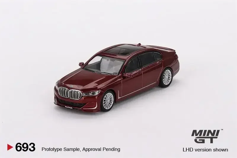 

MINI GT 1:64 Alpina B7 xDrive avenтурин LHD литая модель автомобиля