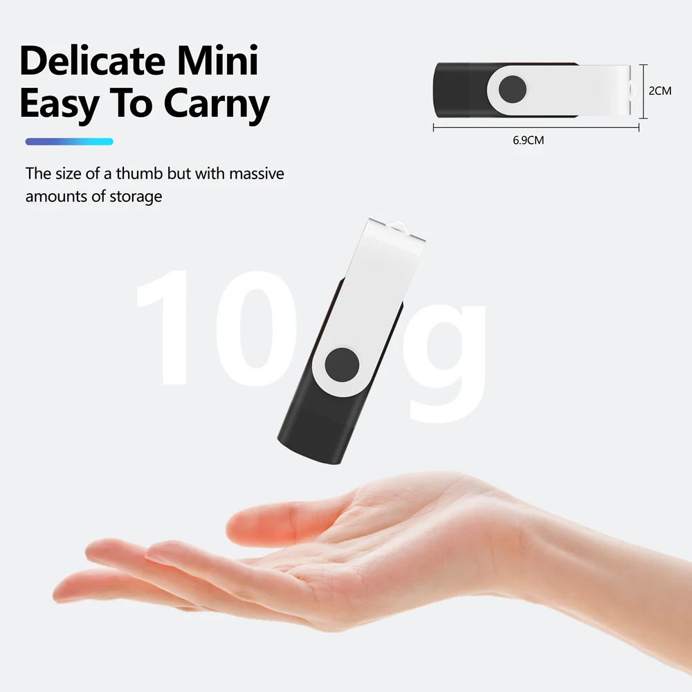 100PCS TYPE-C Plastic USB Flash Drive 128GB Silver Memory Stick 64GB Mini Pen Drive 32GB Business Gift USB Flash Drives 16GB 8GB