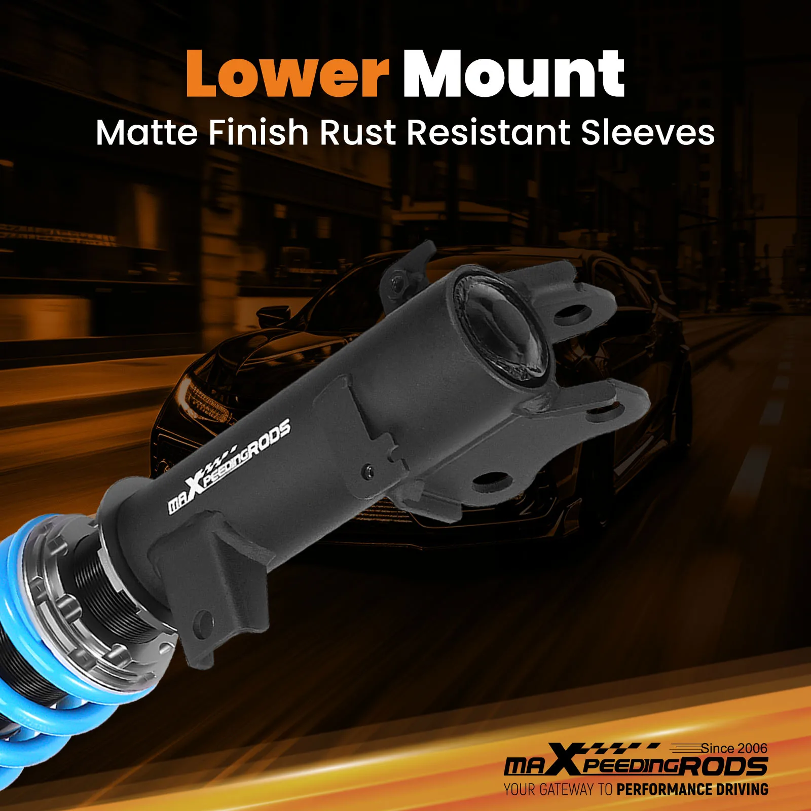 

MaXpeedingrods T6 24 Level Damper Coilovers Lowering Kit for Honda Odyssey 99-04