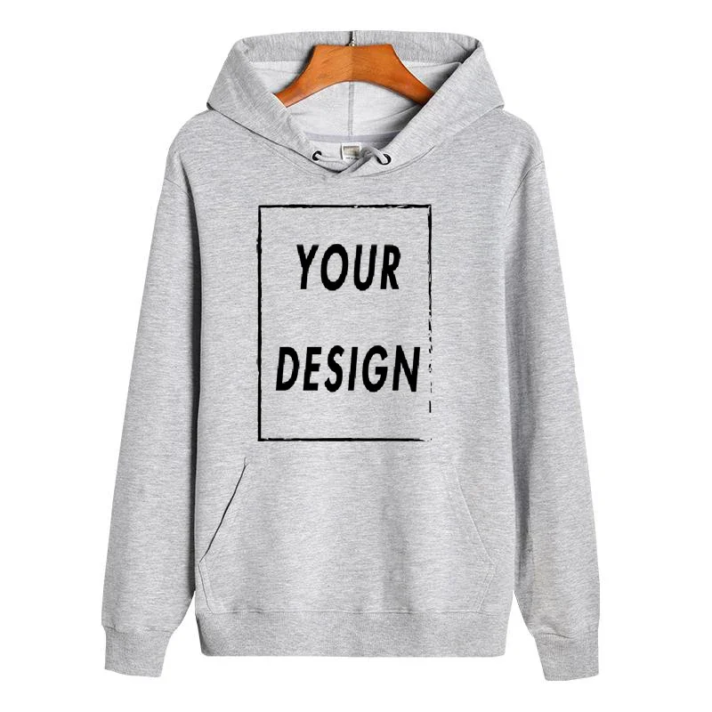 300g pure cotton hoodie custom design, personalized logo, long sleeved new men\'s and women\'s universal large casual sports sweat
