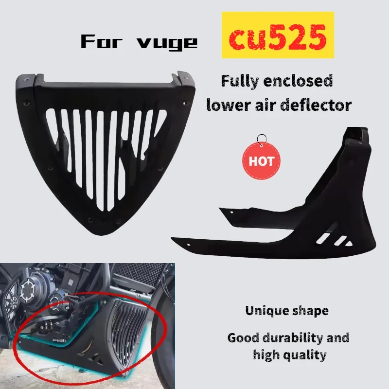 

For VOGE CU525 air deflector, original bumper lower air deflector, dedicated motorcycle accessories