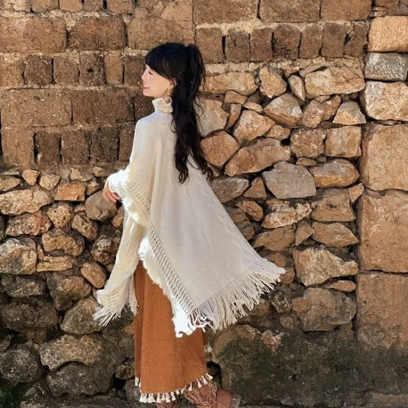 2025 Nuovi abiti chic Gonne A-ling spesse a vita alta da donna