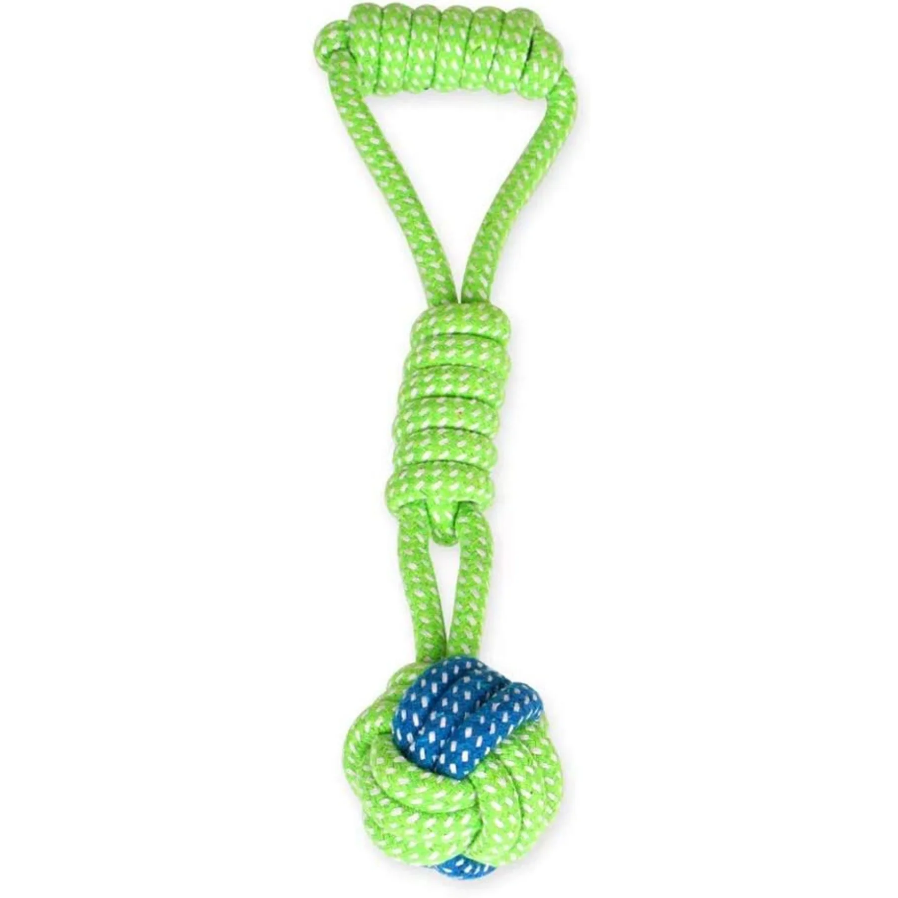 

Eco-Friendly Cotton Rope Toys, Bite-Resistant Rope Knot Dog Toy，Medium/Small Dogs Toy