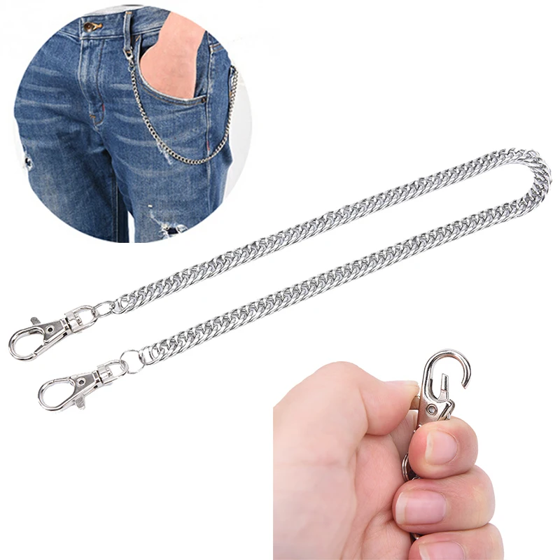 

Punk Long Wallet Belt Chain Trousers Hipster Pant Jean Keychain Hip Hop Jewelry