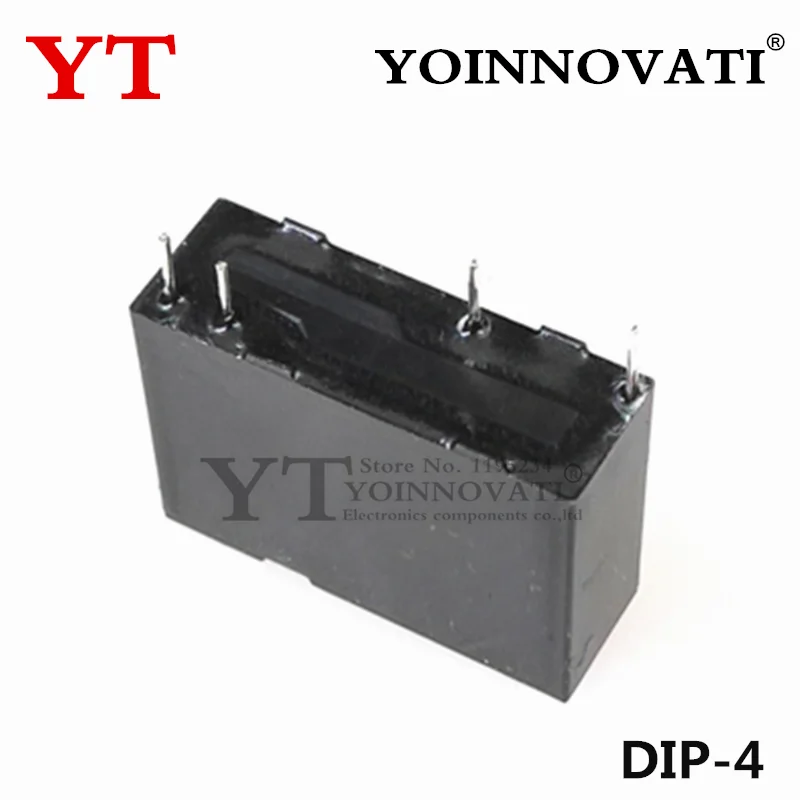 20PCS-100PCS F3AA005E 5V F3AA012E 12V 5A 3A  F3AA024E 24V 4PIN DIP-4 1 Form A SPST-NO Power Relays