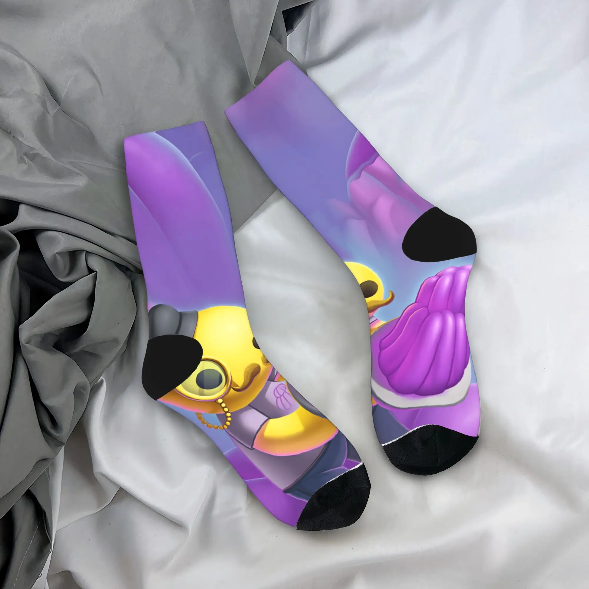 

W-Wobbly L-Life Online Game Носки Повседневные чулки Зимние противоскользящие мужские носки унисекс Теплые мягкие дизайнерские носки для бега