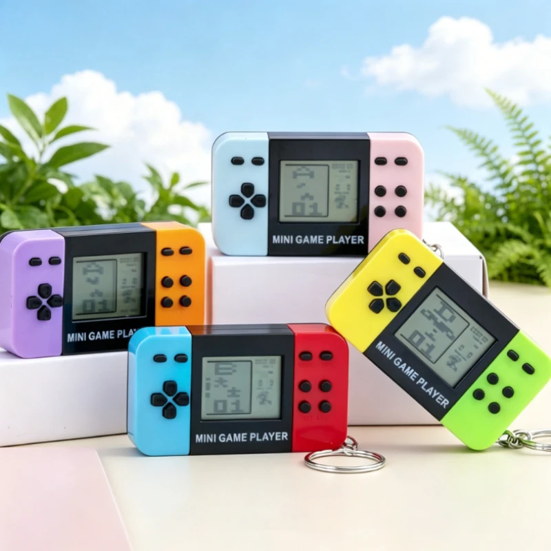 console-de-jogos-eletronico-portatil-brinquedo-classico-nostalgico-chaveiro-com-jogo-tetris-pequeno-pingente