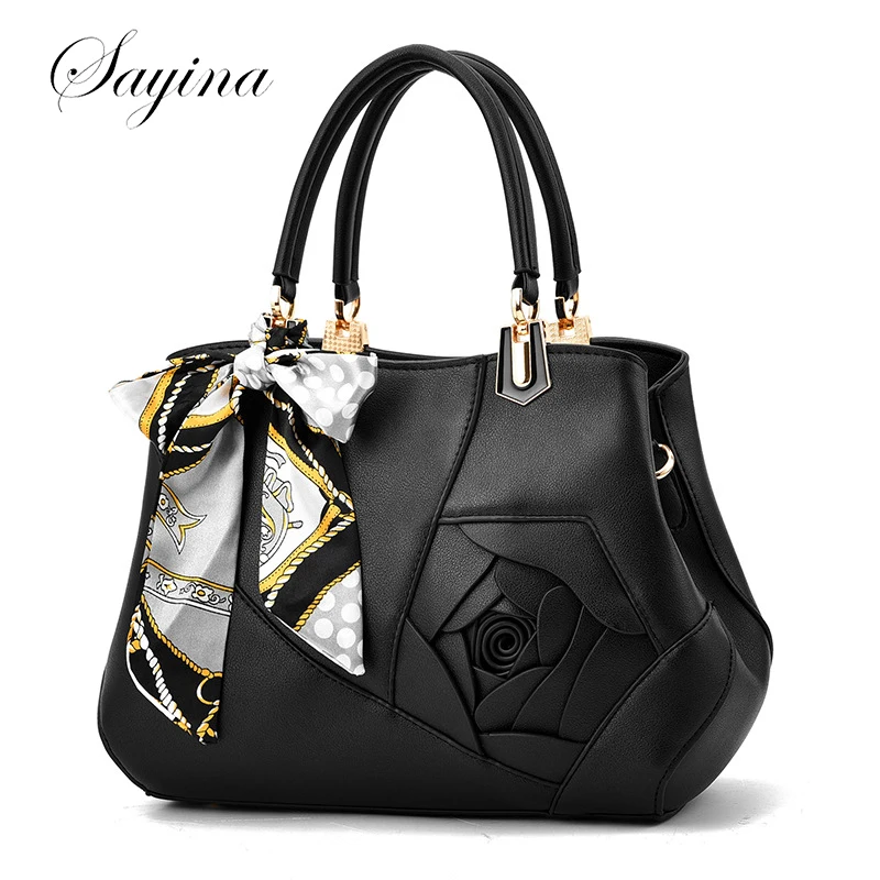 

Shoulder Bags for Women 2024 Flowers Embroidery Luxury Designer Crossbody Bags Ladies Leather Handbag Sac A Main Bolsa Feminina