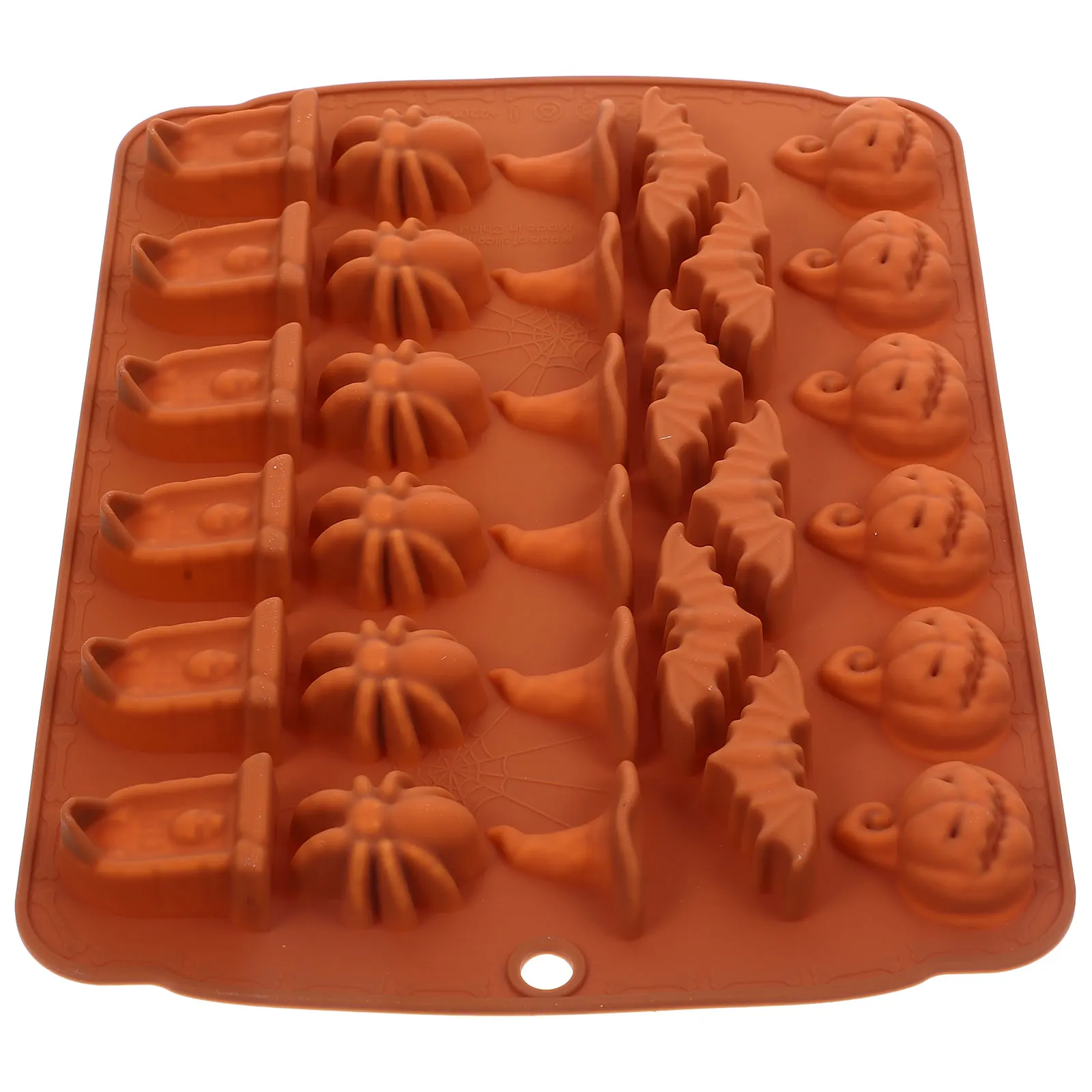 

Chocolate Mold Baking Silicone Halloween Cake Molds Cookie Creative Props Fondant DIY Pan Muffin Decorative Non Stick Washable