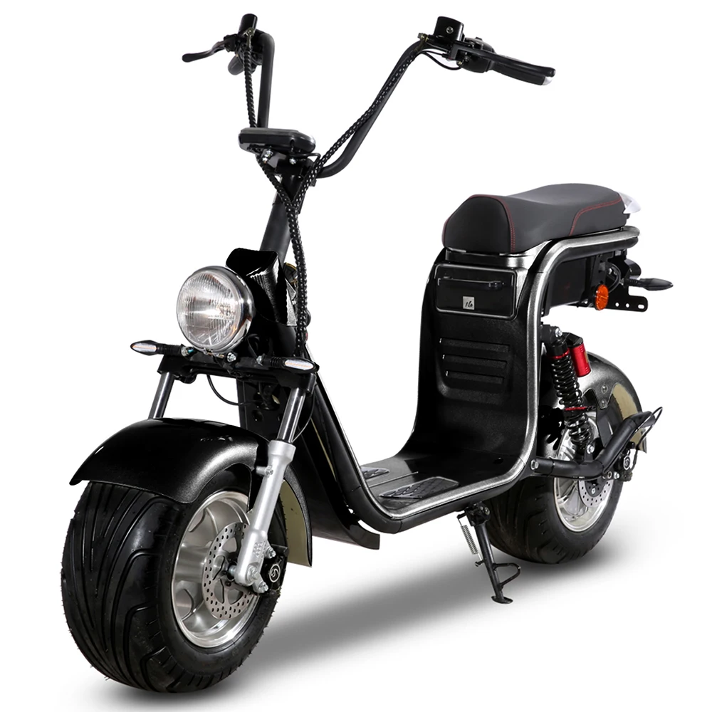 

eu warehouse 2 wheels 1000w/2000w/3000w 60v high speed 45km/h fat tire electric motorcycle citycoco scooter adults