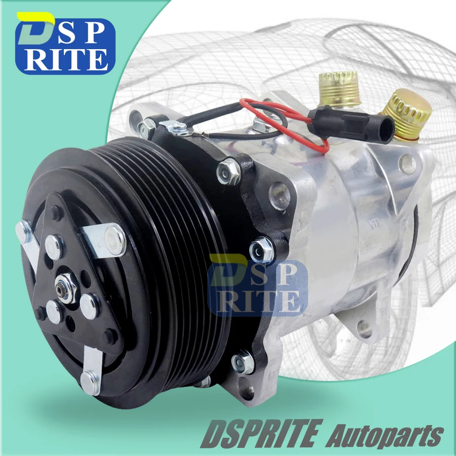 

60584039 CC1161SS SD7H15 Компрессор кондиционера переменного тока 60564537 для ALFA ROMEO Lancia Thema 164 Fiat croma 60808589 60601070 60810769