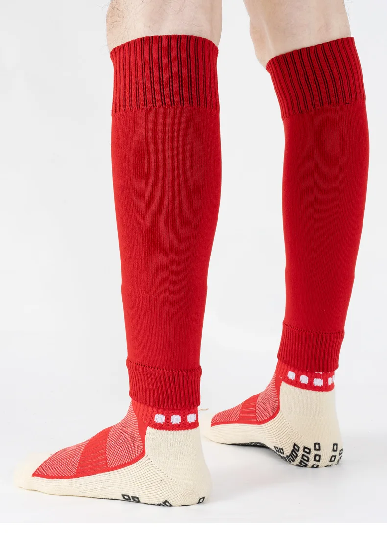 4 Stück rutschfeste Silikon-Sportsocken, Beinschützer für Herren und Damen, Basketball- und Fahrrad-Schutzverband mit Kordelzug, Balltasche – Detail 23