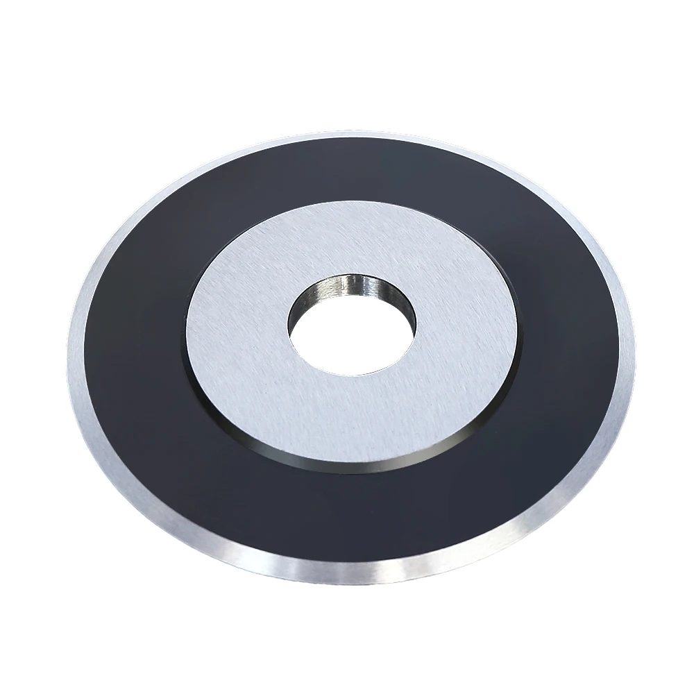 مصنع قطع آلة الحز أجزاء مستديرة القاطع سكين التعميم الحز شفرة للنسيج والجلود ورقة