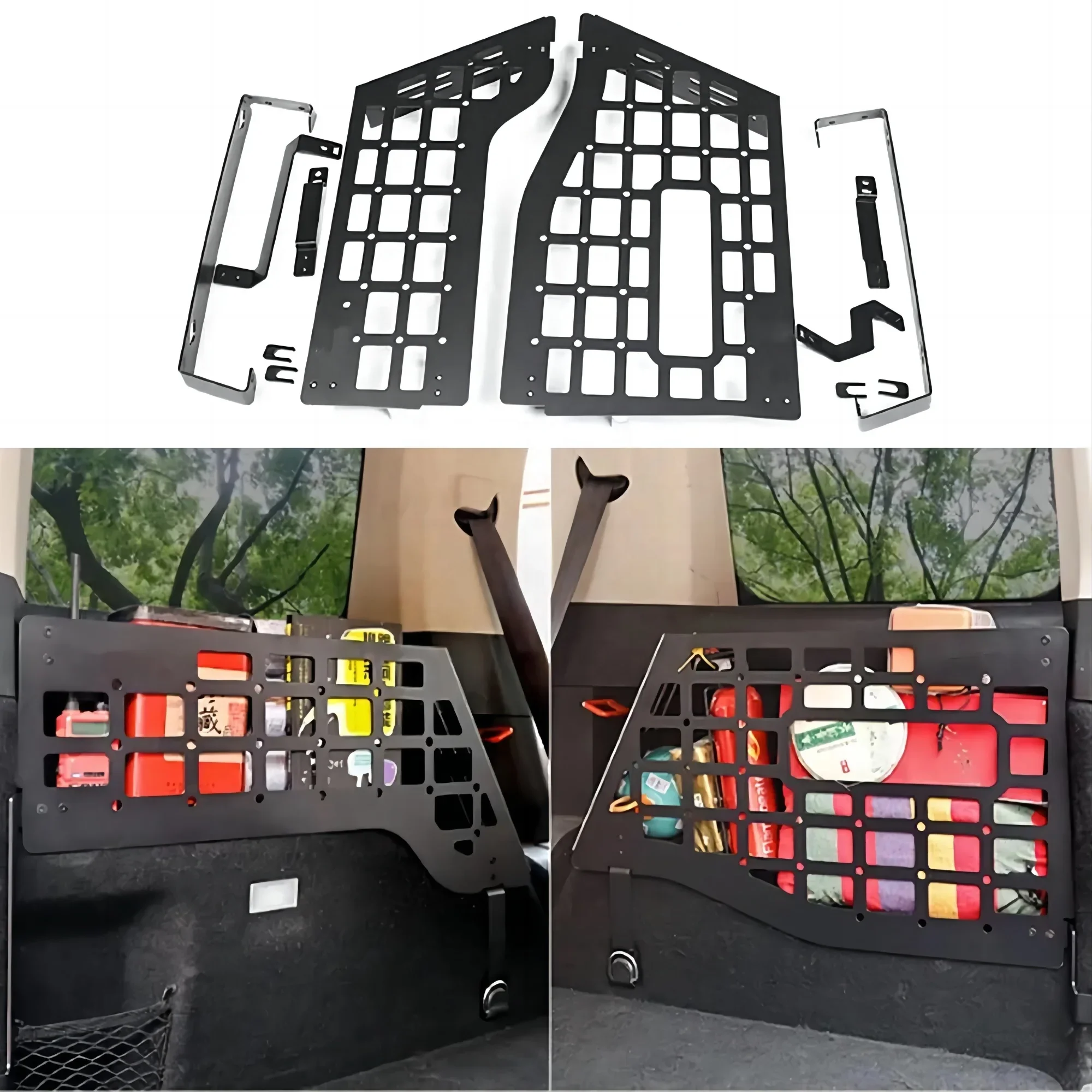 Trunk Storage Rack Left and Right Storage Rack Special Interior Accessories for Modification for Tank 300 2022 2023 2024