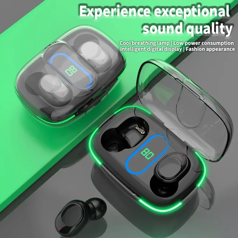 Original Pro70 TWS Earbuds HiFi Bluetooth 5.3 Headphone Earphone Digital Power Display In Ear Headset for iPhone AirPods Earphon