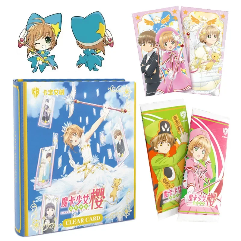 

Anime Cardcaptor Sakura Original Peripheral Collection Cards Booster Box Sakura SSP Shine Lead Cards Children Birthday Gifts Toy