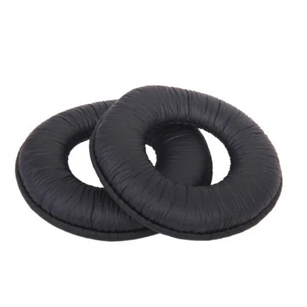 

Ear Pads 70Mm Black Replacement For Mdr-V150 Headphones Durable Pu Cushions Compatible With Sony Models