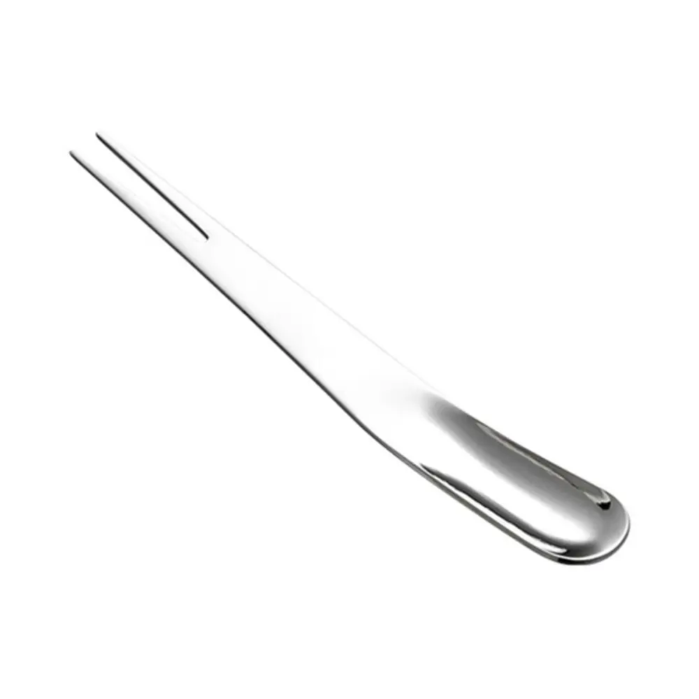 Ultralight Outdoor Titanium Dessert Fork Dual-Use Stainless Steel/ Titanium Coffee Ice Cream Fork Portable Multistyles