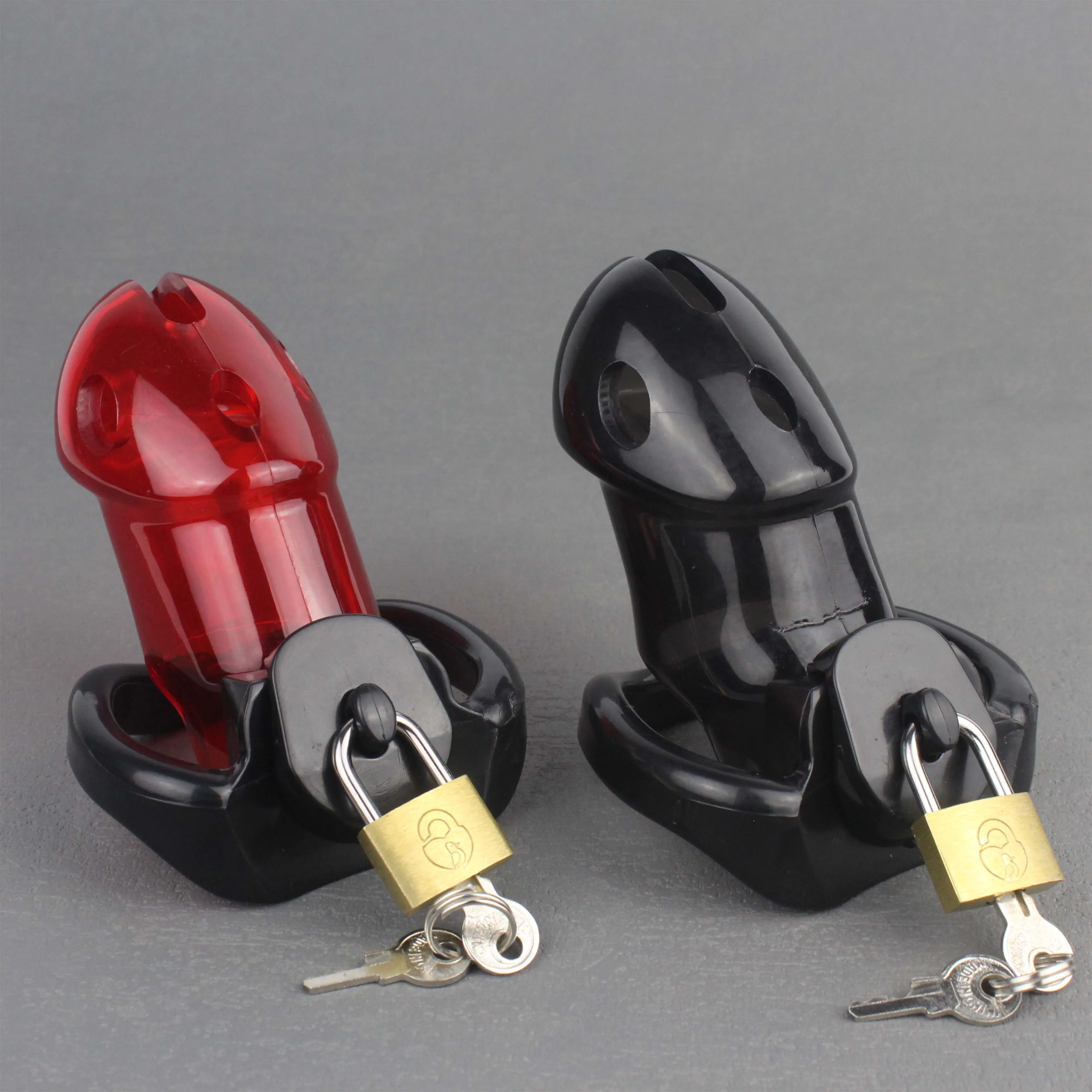 

HotX PU Male Chastity Device Cock Cage Penis Ring Stretcher with Lock & 3 Penis Rings Dilatation Bondage Adult Game Sex Toy