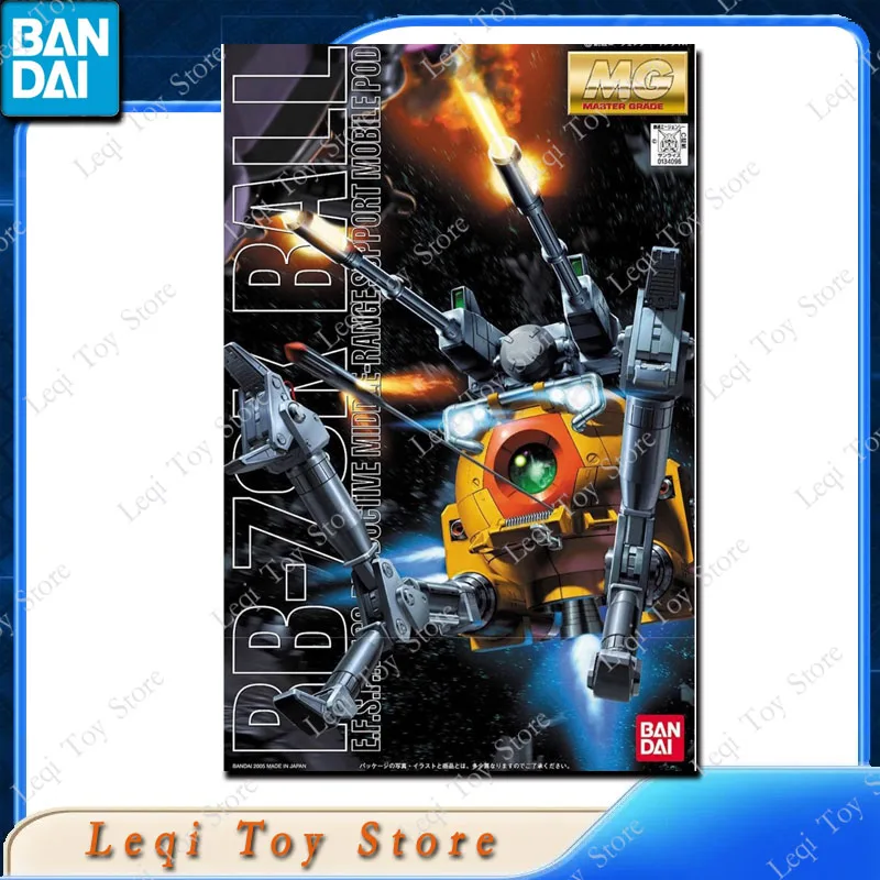 بانداي الأصلي حقيقية MG 1/100 RB-79K الكرة 08MS GUNDAM عمل شخصيات كرتونية لعب الاطفال هدية التجمع نموذج الحلي #2