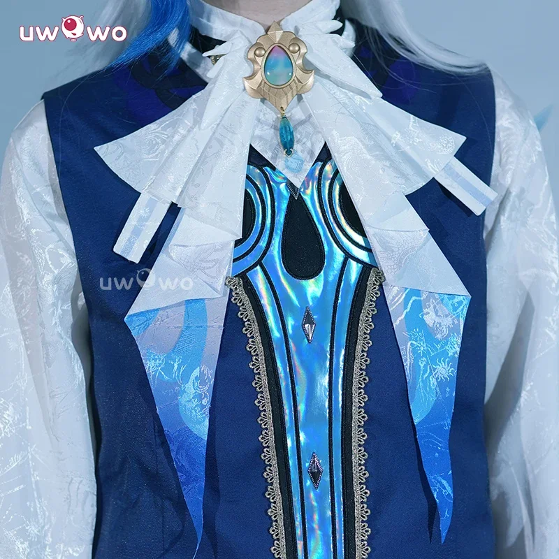 UWOWO Neuvillette คอสเพลย์ Collab Series: Genshin Impact Hydro Fontaine Neuvillette ชุดคอสเพลย์