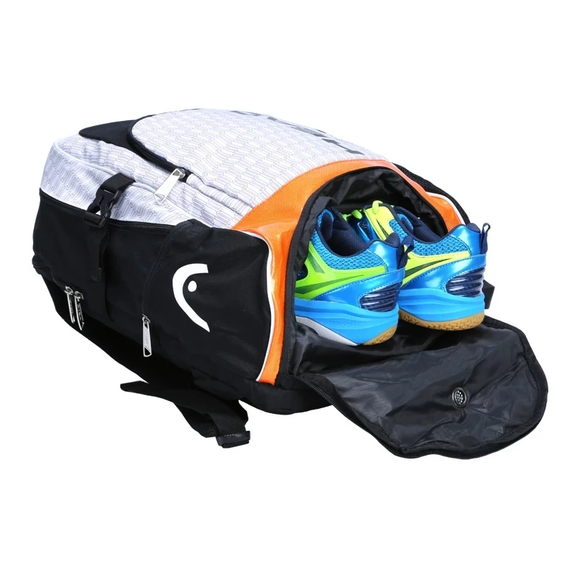 2023 Original HEAD Tennis Bag Tennis Djokovic Radical Rebe Tennis Backpack Men Tennis Racket Sport Bag Outdoor Gym Badminton Bag