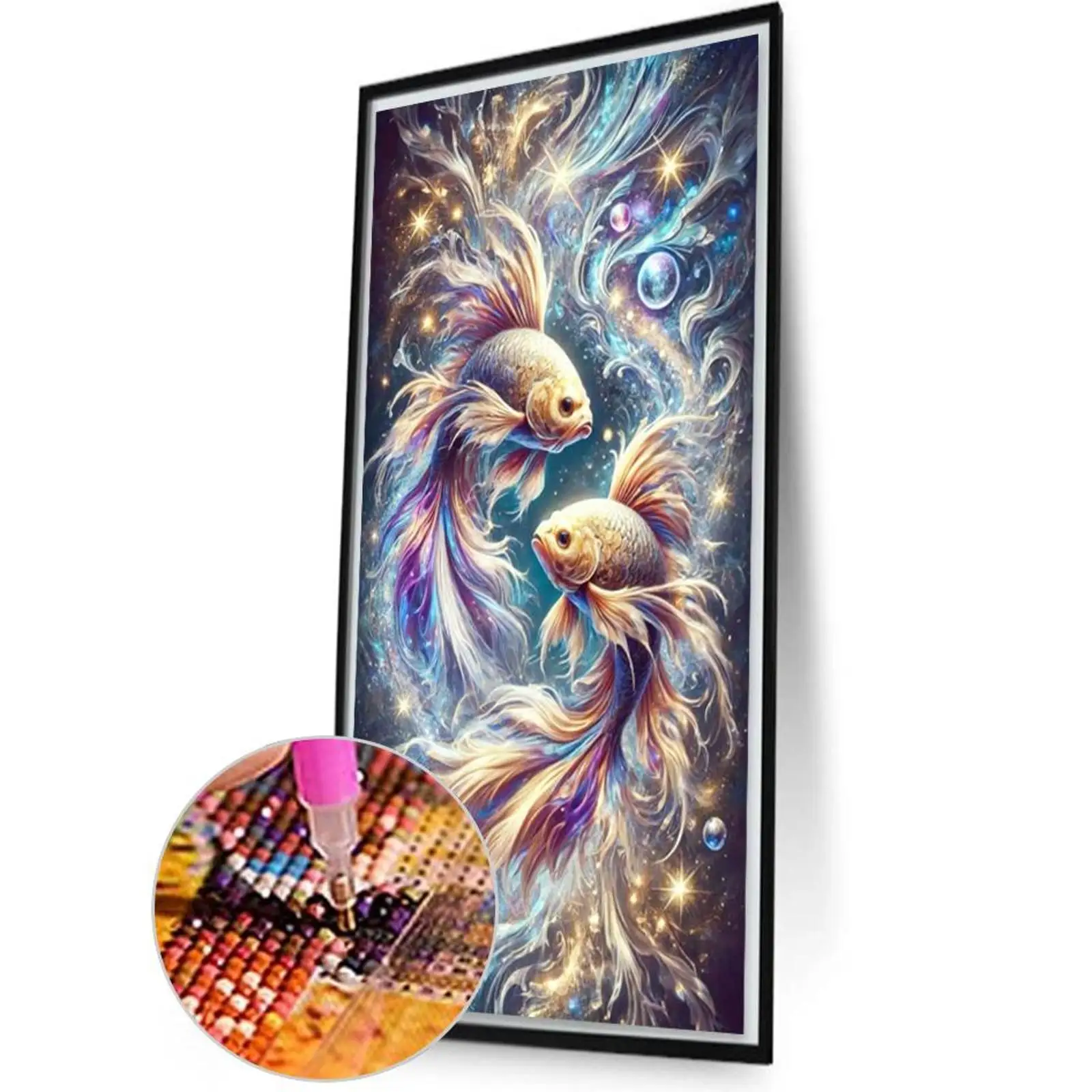 

Animal 5D DIY Full Drill Square Diamond Painting Kit for Home Wall Room Decor